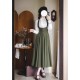Forest Wardrobe Forest Ode Blouse Jacket and Halter Neck Skirts(3 Colours/Full Payment Without Shipping)